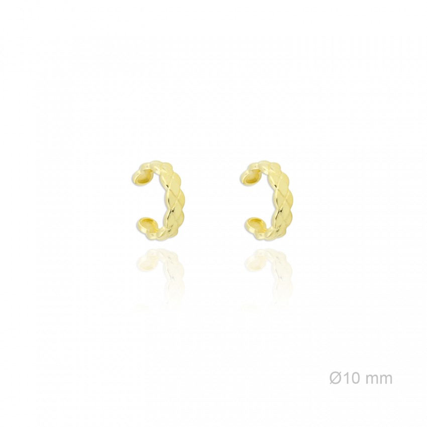 Earcuffs de Plata de Ley