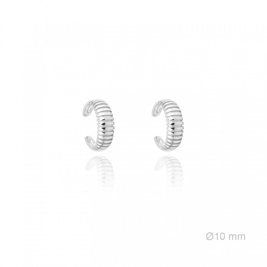 Earcuffs de Plata de Ley