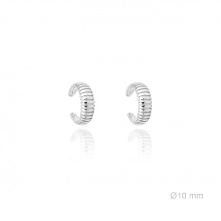 Earcuffs de Plata de Ley