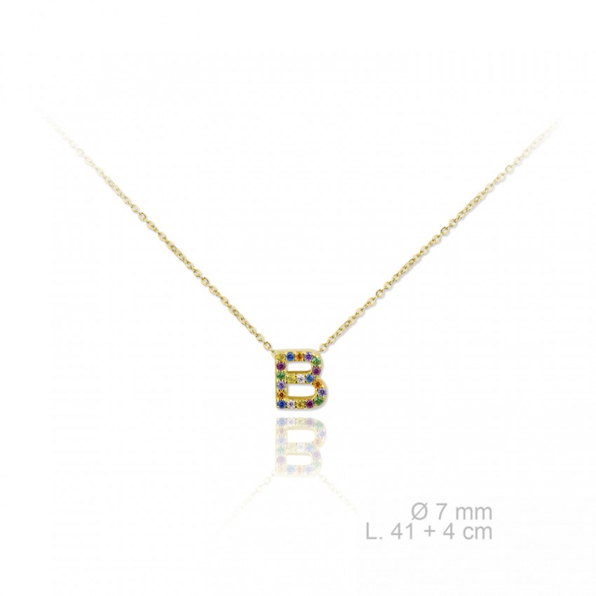 Gargantilla de Plata de Ley | B