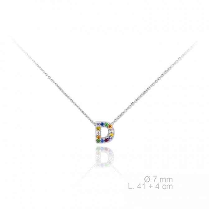 Gargantilla de Plata de Ley | D