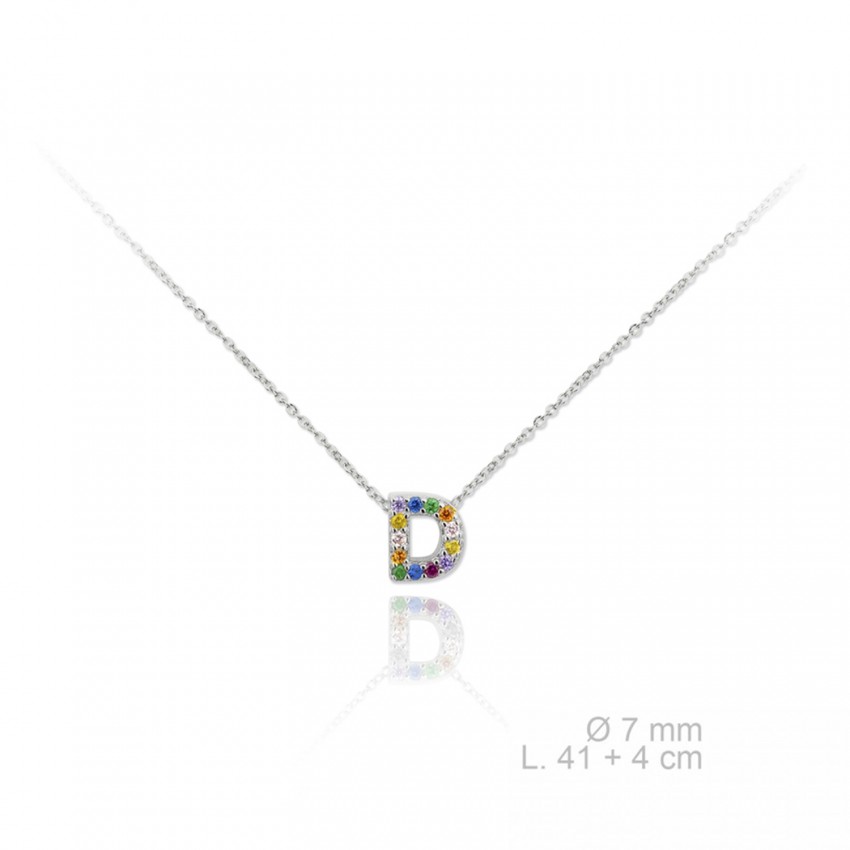 Gargantilla de Plata de Ley | D