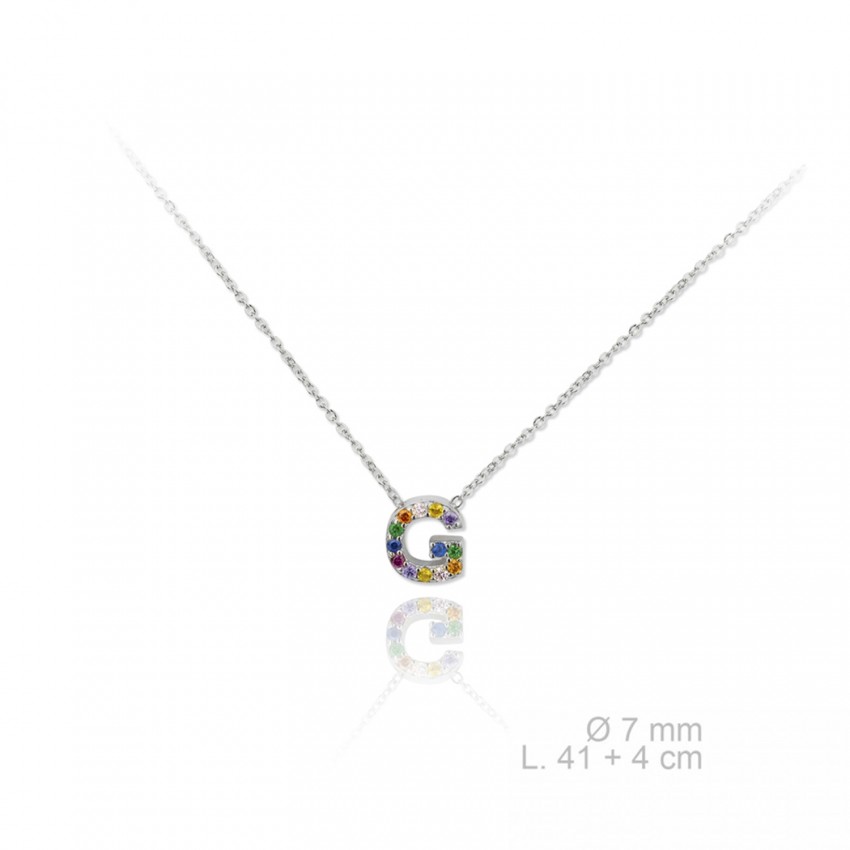 Gargantilla de Plata de Ley | G