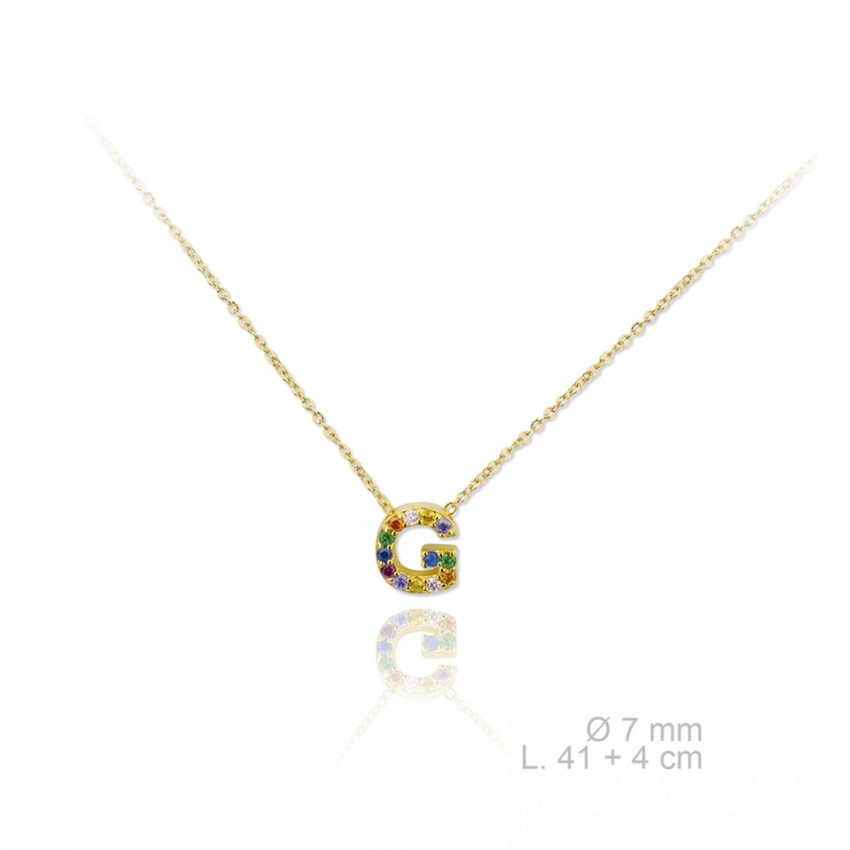 Gargantilla de Plata de Ley | G