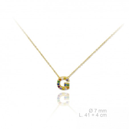 Gargantilla de Plata de Ley | G