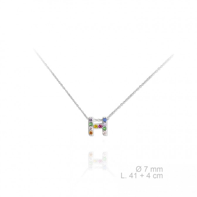 Gargantilla de Plata de Ley | H