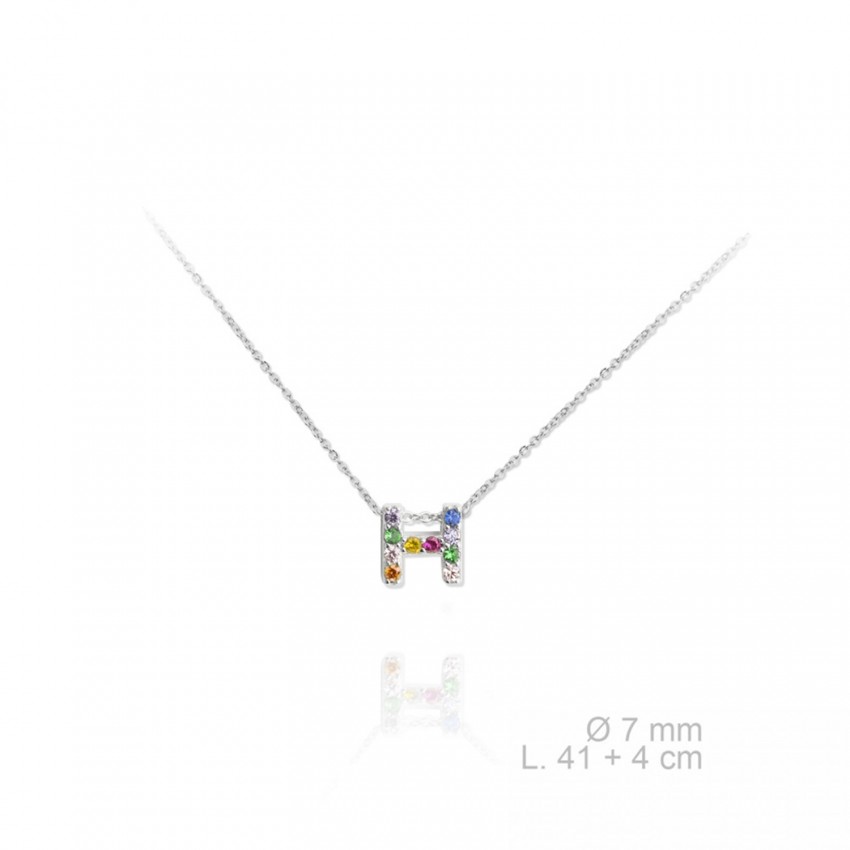 Gargantilla de Plata de Ley | H