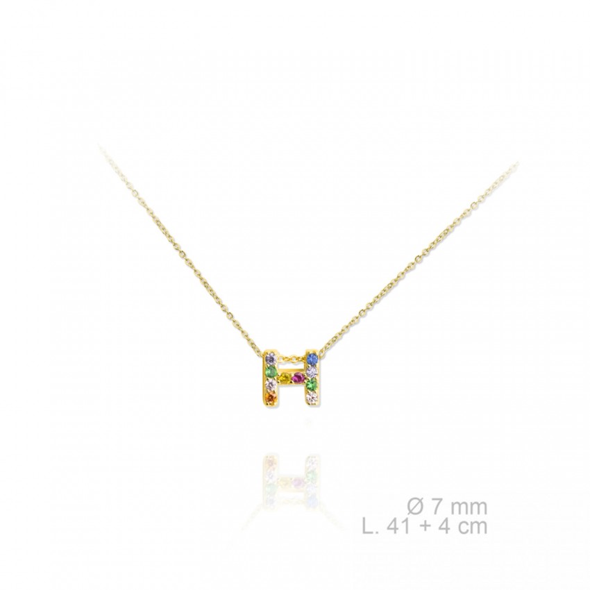 Gargantilla de Plata de Ley | H