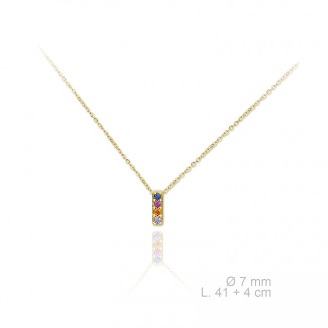 Gargantilla de Plata de Ley | I