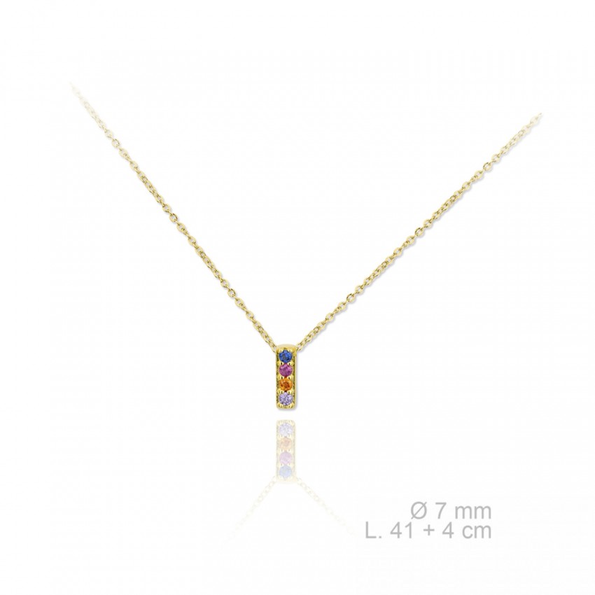 Gargantilla de Plata de Ley | I