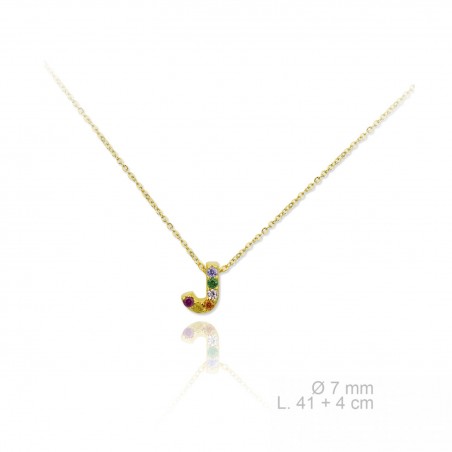 Gargantilla de Plata de Ley | J