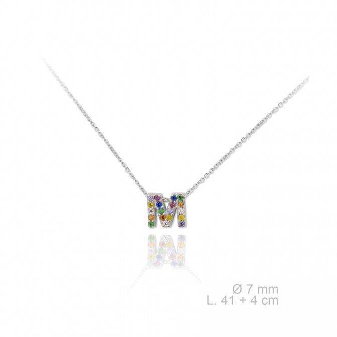 Gargantilla de Plata de Ley | M