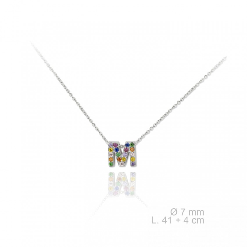 Gargantilla de Plata de Ley | M