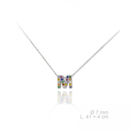 Gargantilla de Plata de Ley | M