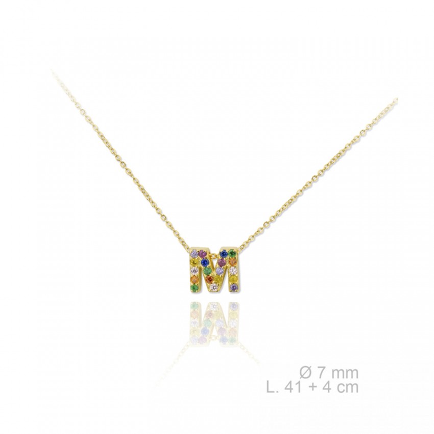 Gargantilla de Plata de Ley | M