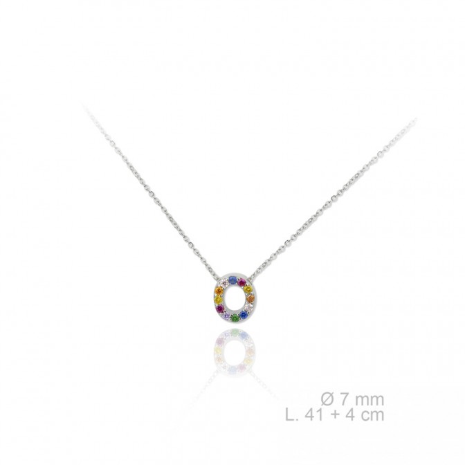 Gargantilla de Plata de Ley | O