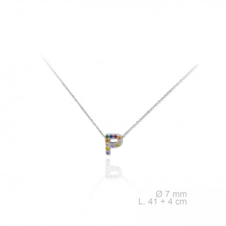 Gargantilla de Plata de Ley | P