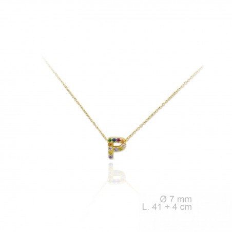 Gargantilla de Plata de Ley | P