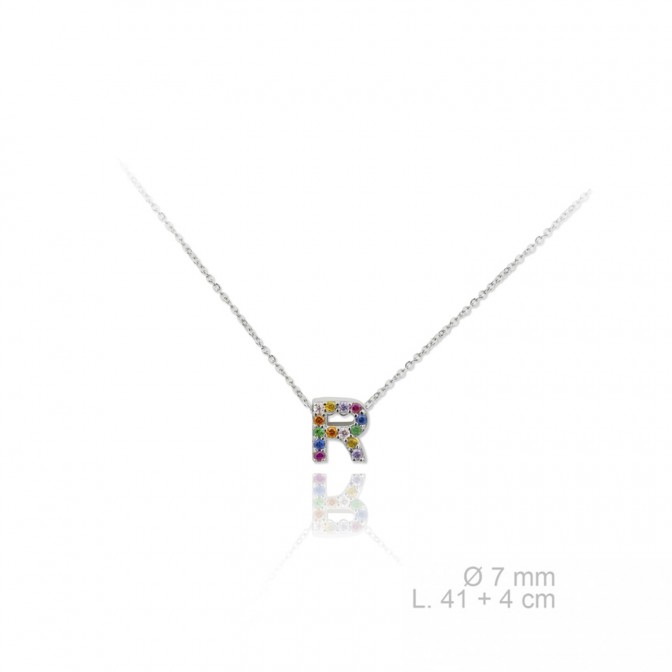 Gargantilla de Plata de Ley | R