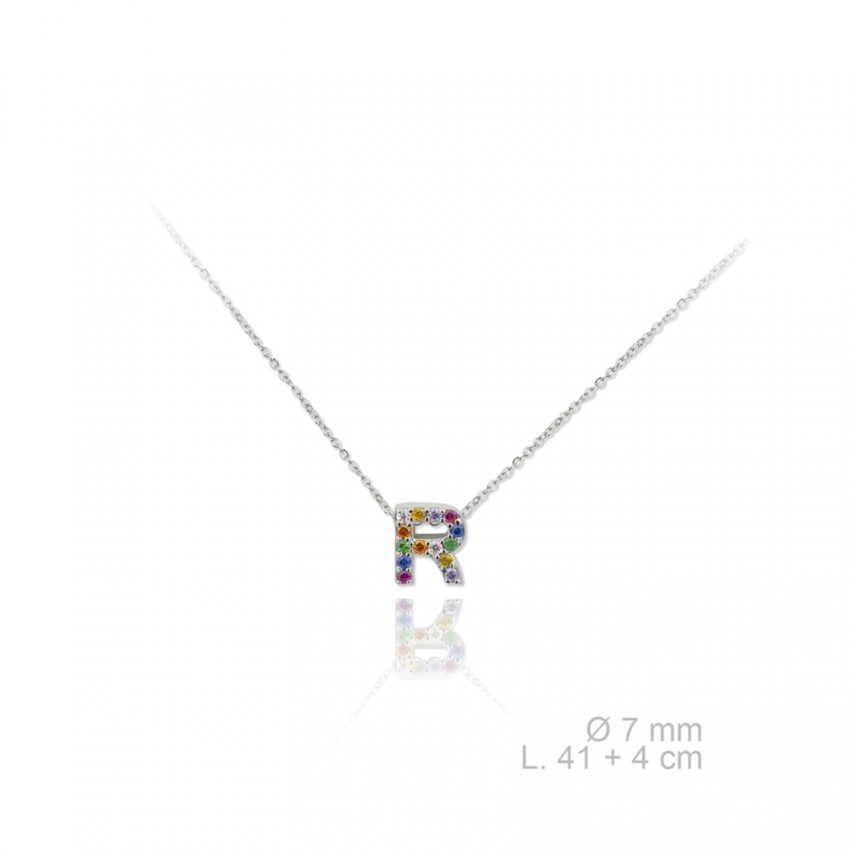 Gargantilla de Plata de Ley | R