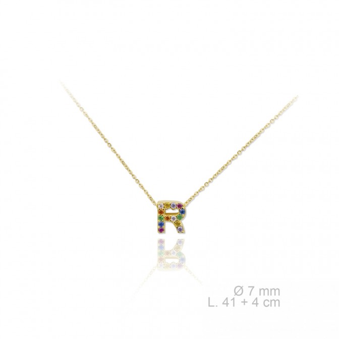 Gargantilla de Plata de Ley | R