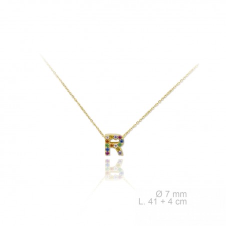 Gargantilla de Plata de Ley | R