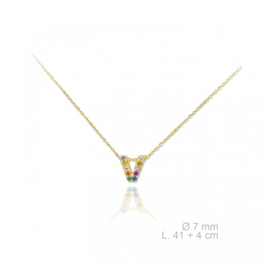 Gargantilla de Plata de Ley | V