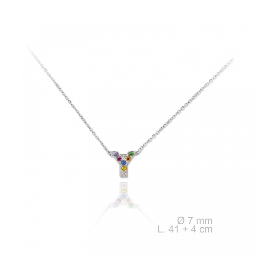 Gargantilla de Plata de Ley | Y