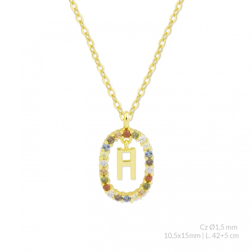 Gargantilla de Plata de Ley | H