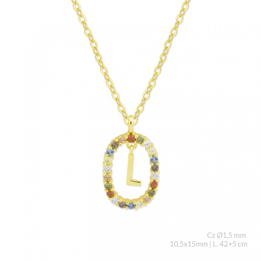 Gargantilla de Plata de Ley | L