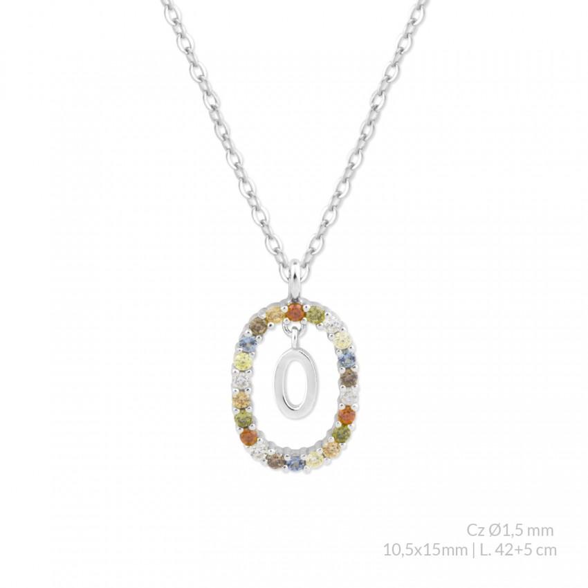 Gargantilla de Plata de Ley | O