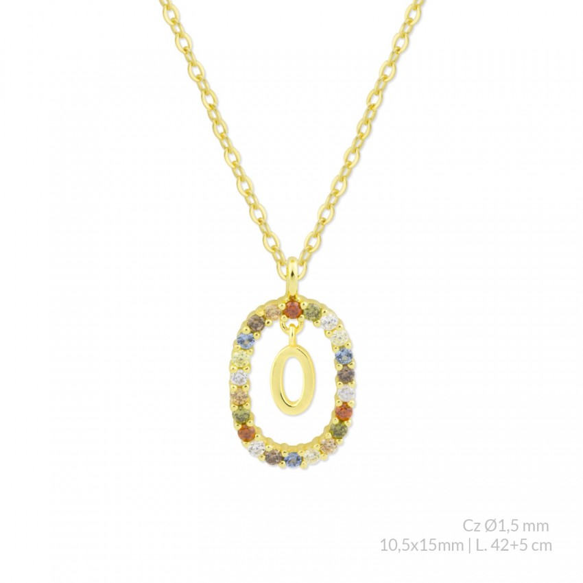 Gargantilla de Plata de Ley | O