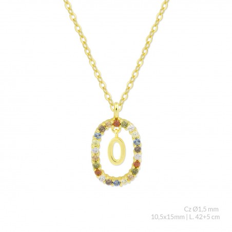 Gargantilla de Plata de Ley | O