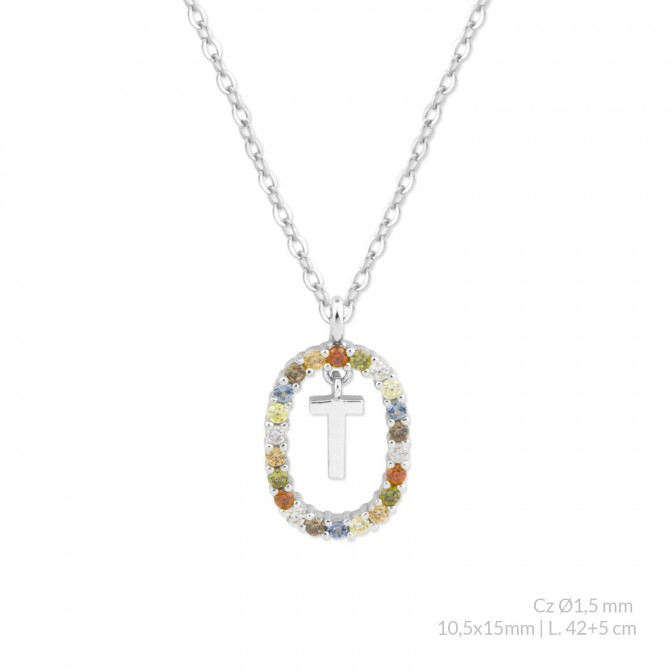 Gargantilla de Plata de Ley | T