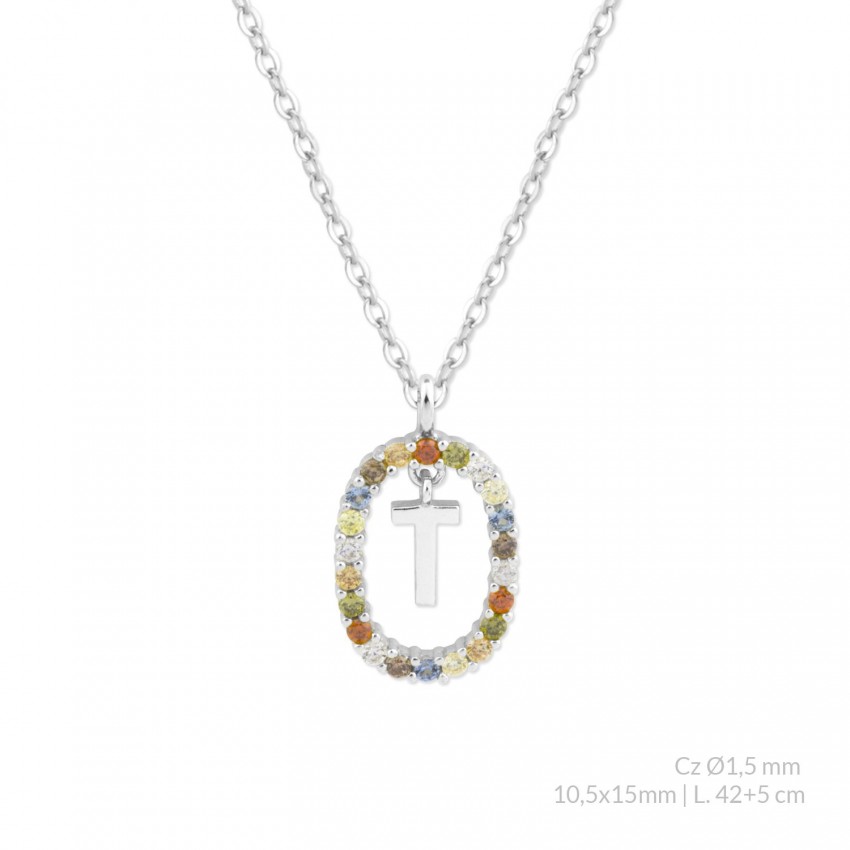 Gargantilla de Plata de Ley | T