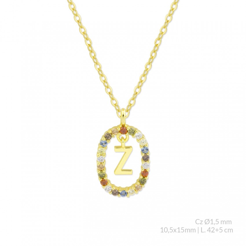 Gargantilla de Plata de Ley | Z