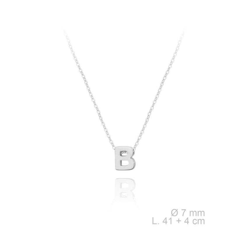 Gargantilla de Plata de Ley | B