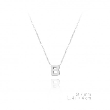 Gargantilla de Plata de Ley | B