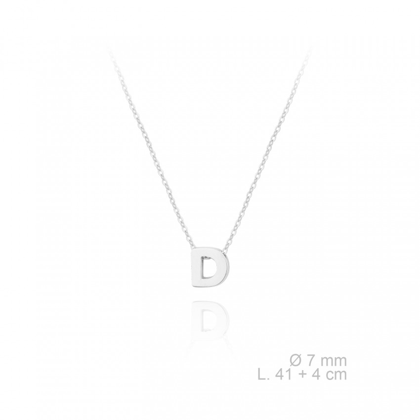 Gargantilla de Plata de Ley | D