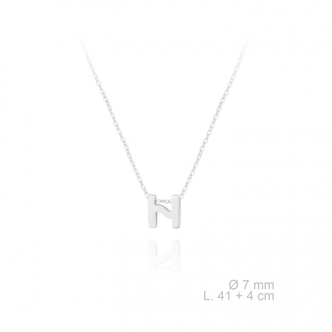 Gargantilla de Plata de Ley | H