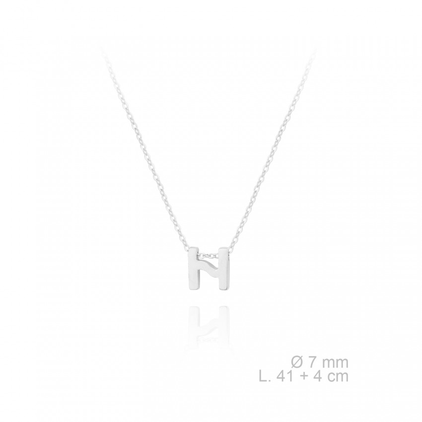 Gargantilla de Plata de Ley | H