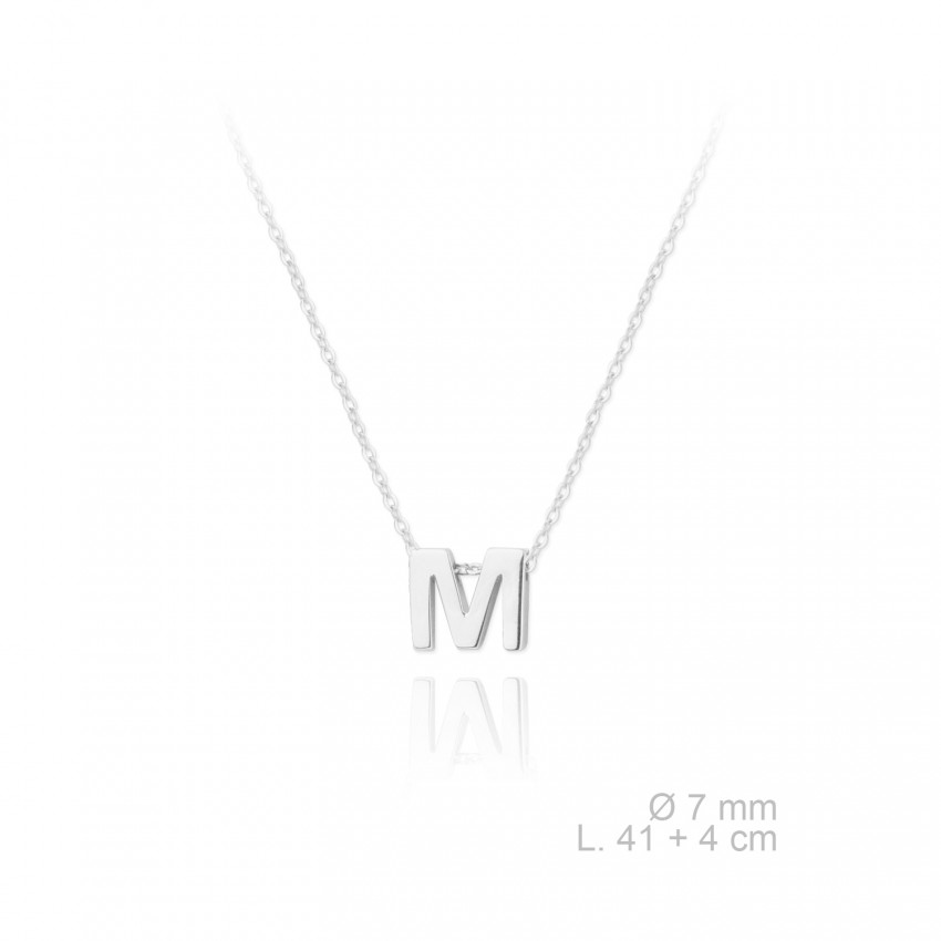 Gargantilla de Plata de Ley | M