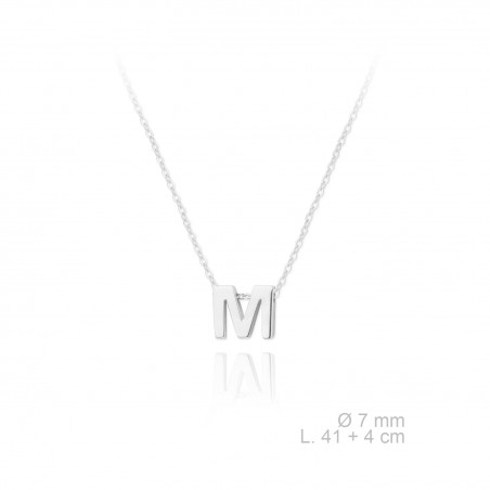 Gargantilla de Plata de Ley | M