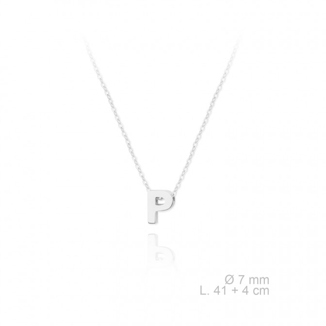 Gargantilla de Plata de Ley | P