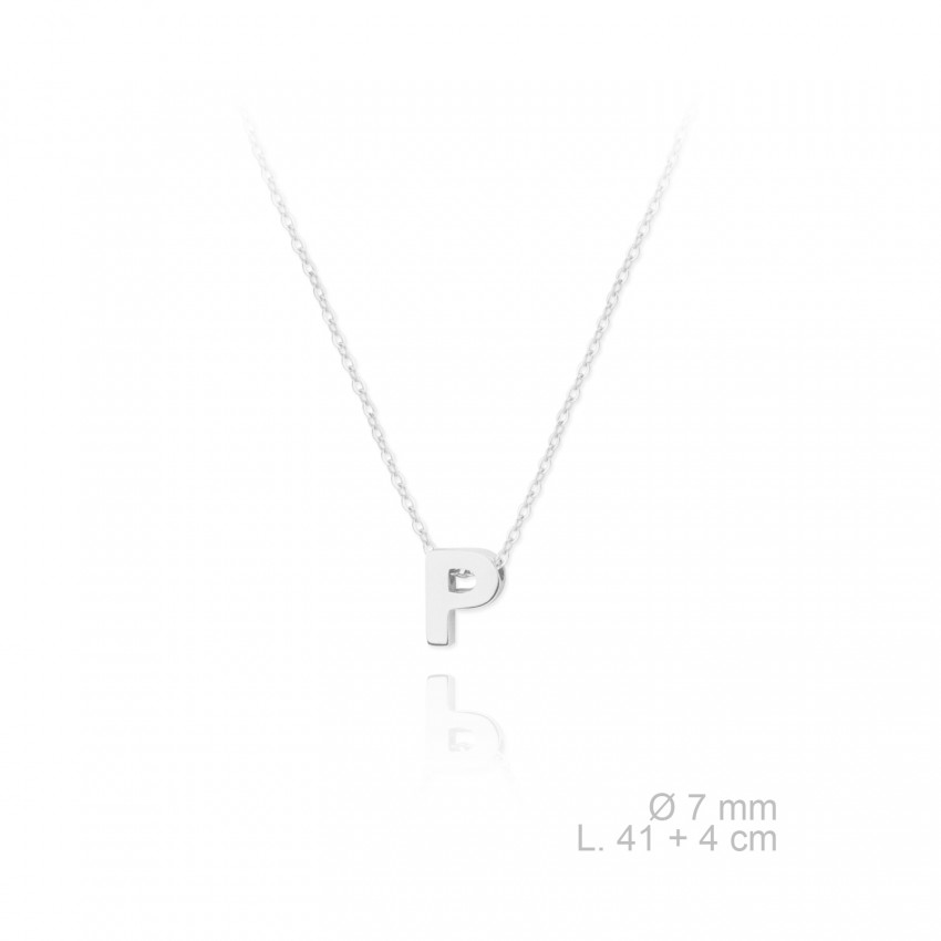 Gargantilla de Plata de Ley | P