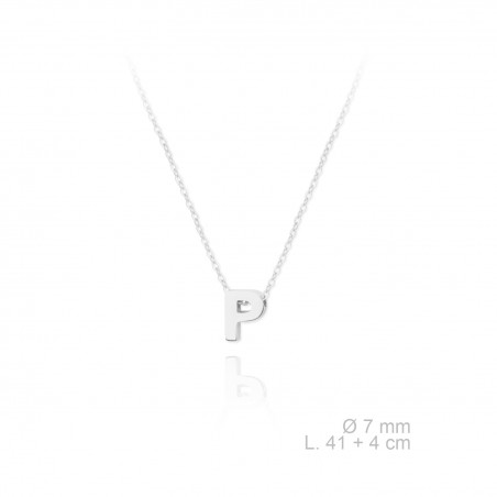 Gargantilla de Plata de Ley | P