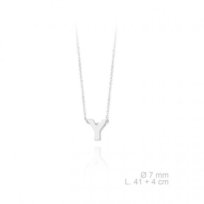 Gargantilla de Plata de Ley | Y