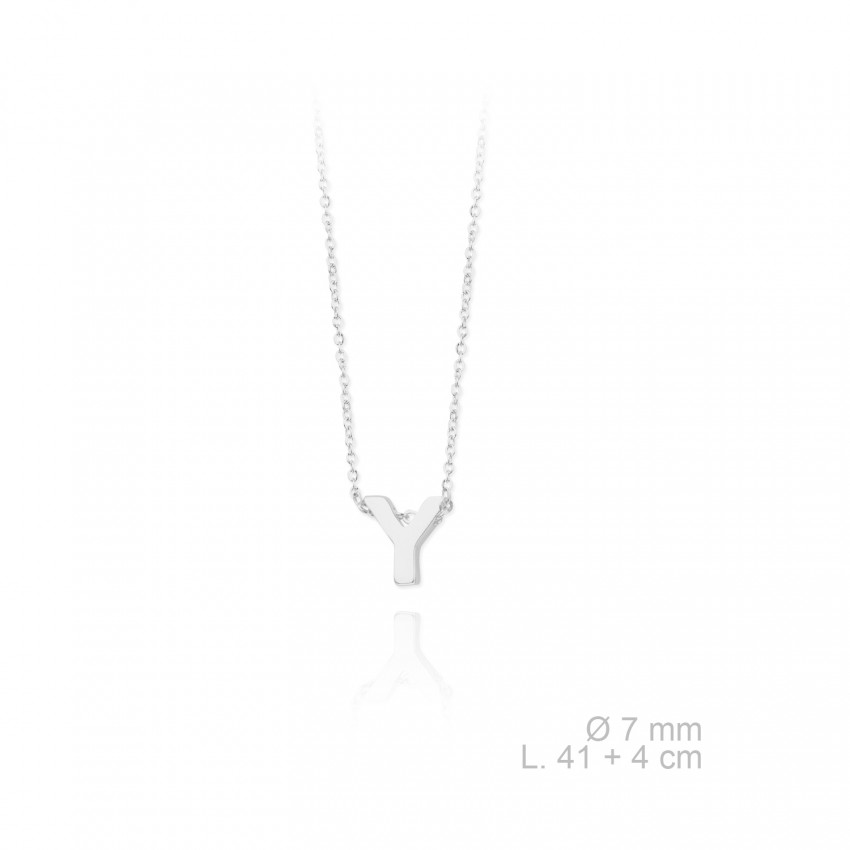 Gargantilla de Plata de Ley | Y