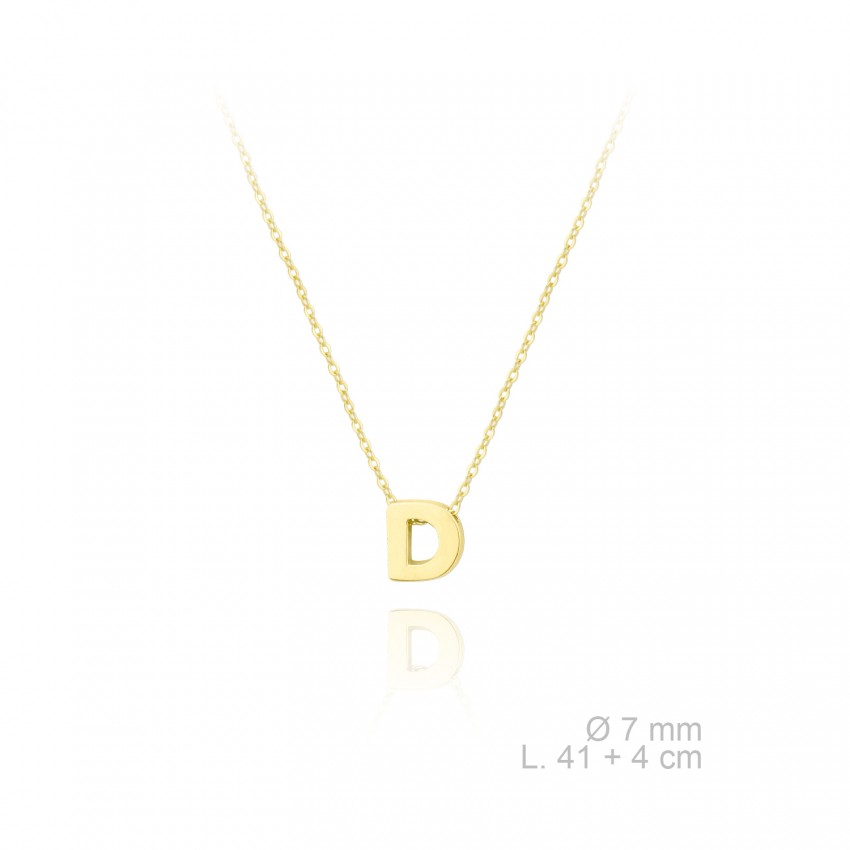 Gargantilla de Plata de Ley | D