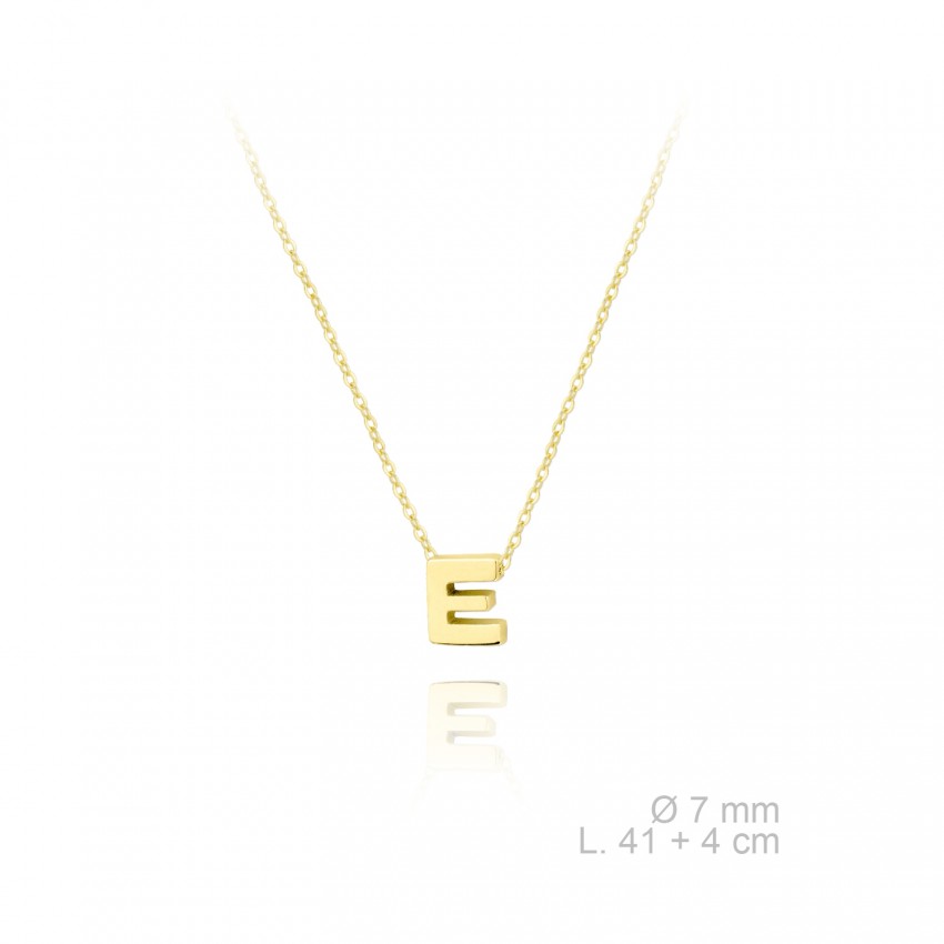 Gargantilla de Plata de Ley | E